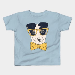 Jack Russell Terrier Hipster Kids T-Shirt